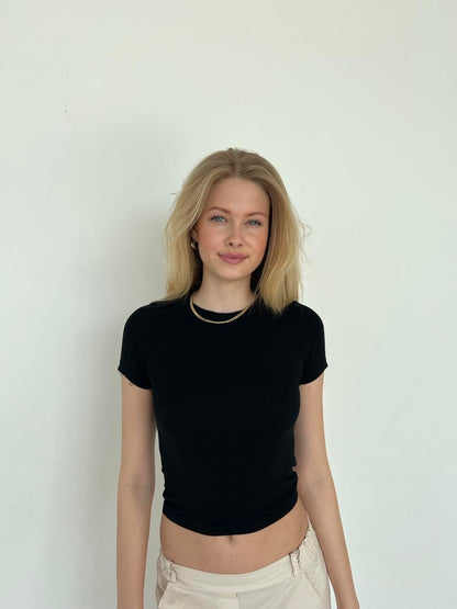 Anna Olympia tee - Black