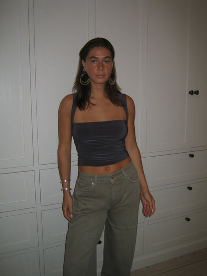 Amirana top - Dark grey