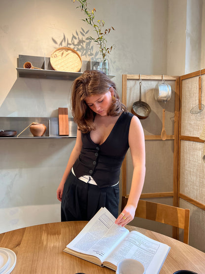 Ottilia vest - Black