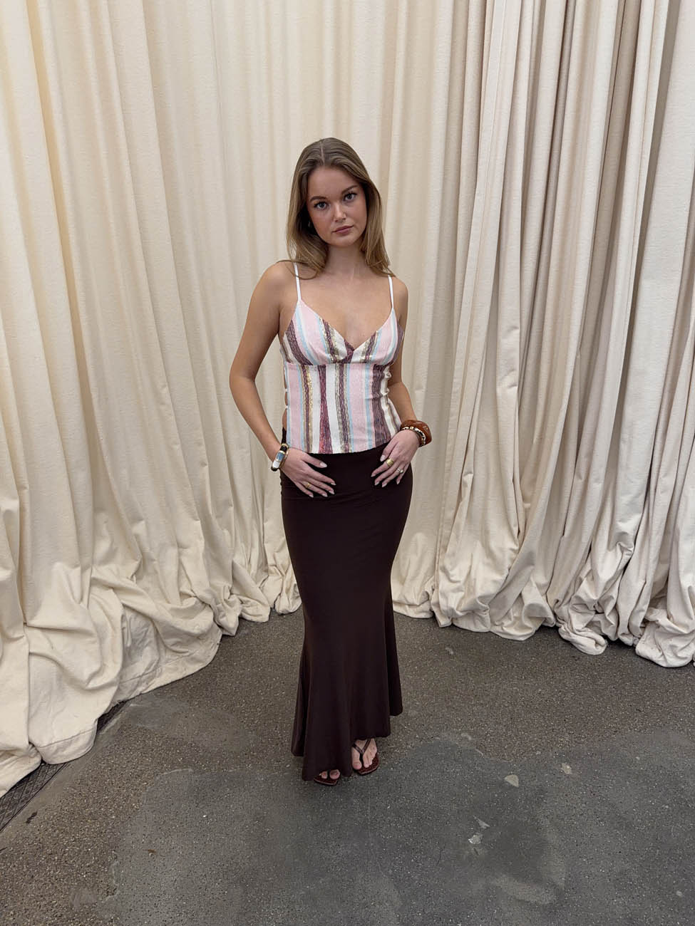 Sopina top with sequins - Multi colored